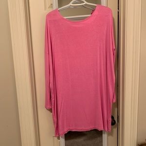 Long sleeve piko style dress